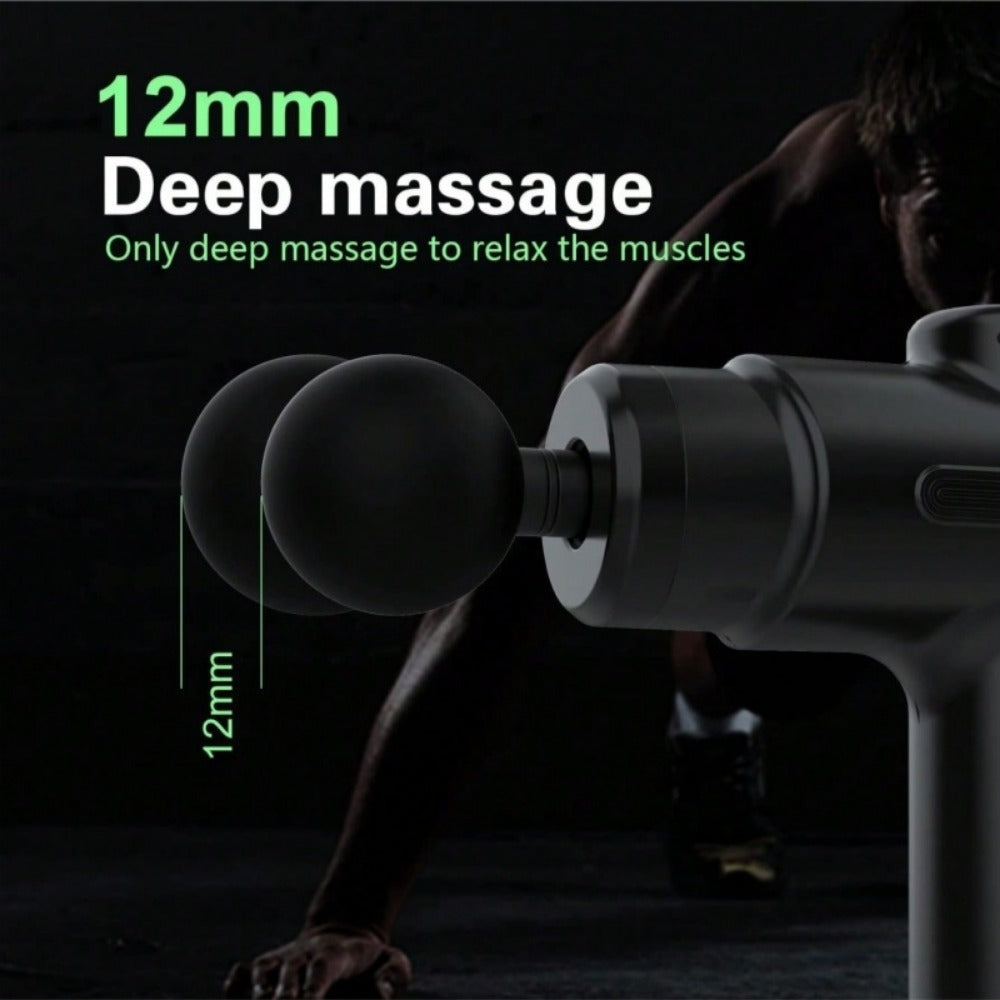 Deep Tissue Massage Gun with 8 Heads
