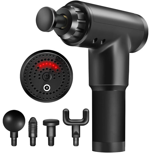 Deep Tissue Massage Gun with 8 Heads